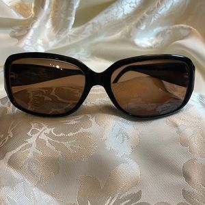 Vintage Lauren Hutton Black Sunglasses